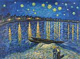 Starry Night Over the Rhone 2 by Vincent van Gogh